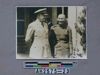 藏品(故總統蔣公生活照片：在南京官邸接見歐洲盟軍統帥艾森豪將軍)的圖片